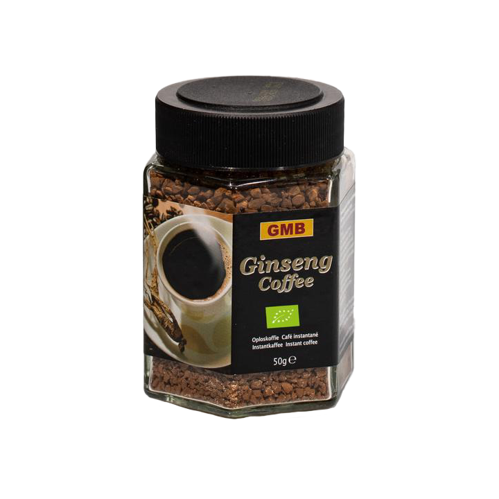 GMB Ginseng coffee zwart instant bio 50g